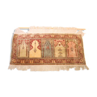 Istanbul Silk Carpet Signed