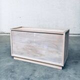 Washed Rattan Chest of Drawers, 1980s