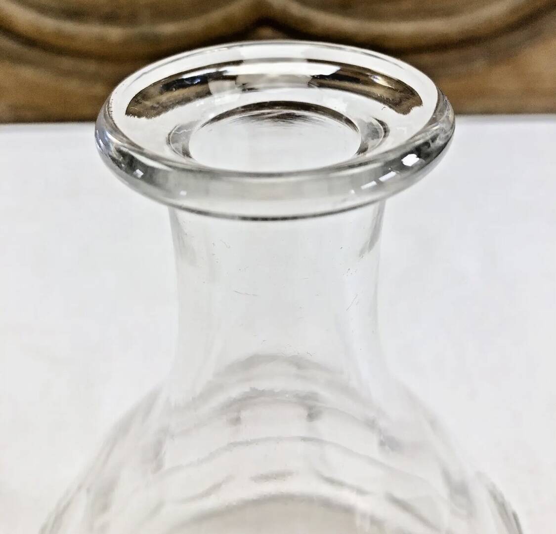 Baccarat crystal carafe, Charmes model