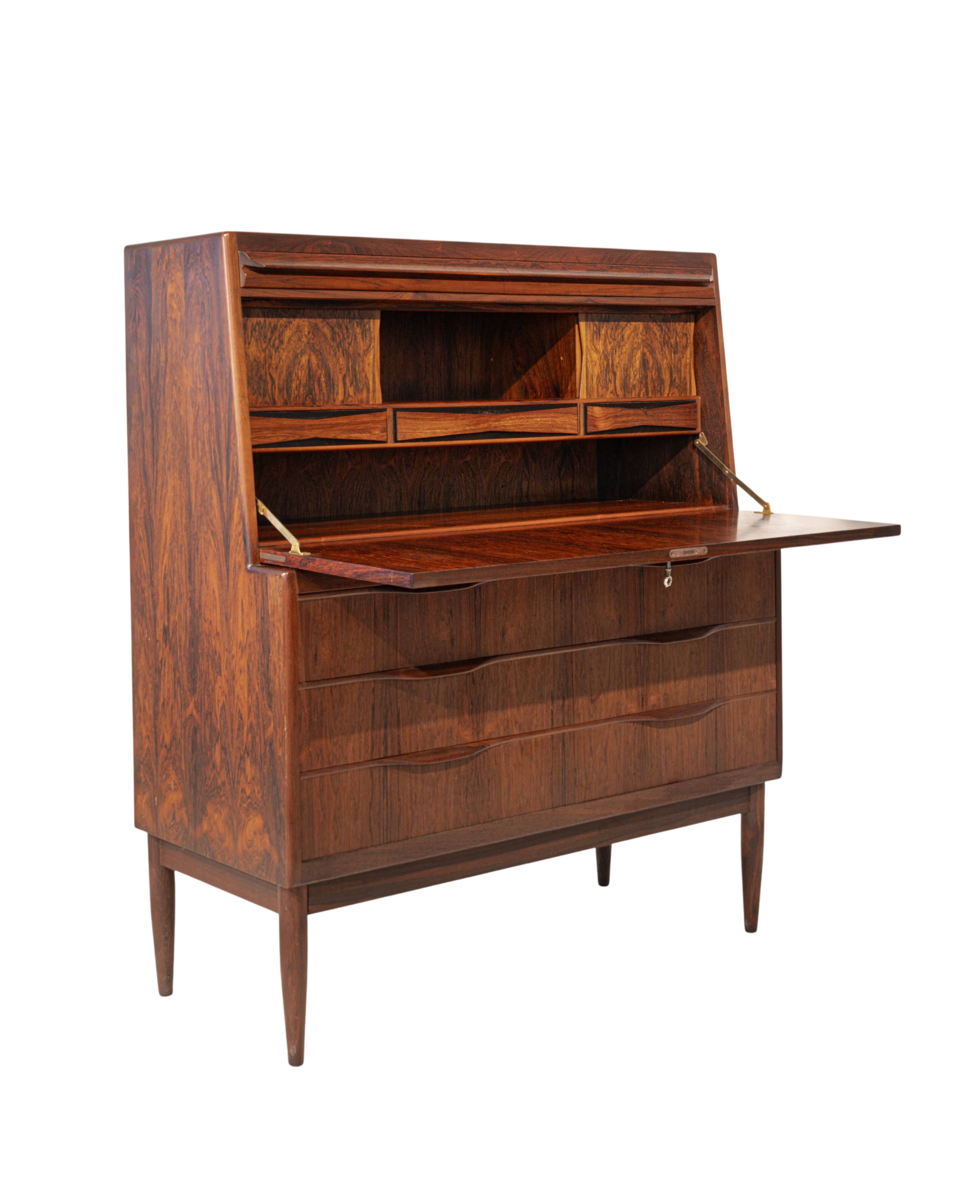 Bureau en palissandre Erling Torvits