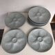 Set of 10 longwy oyster plates france