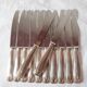 Set of 12 François Frionnet table knives, classic style, 1970s
