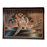 Oil on canvas, J.M. Sostras, 1979