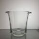 Glass champagne bucket