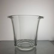Glass champagne bucket