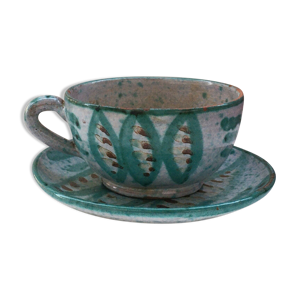 Tasse et sous tasse Humbert Pittari