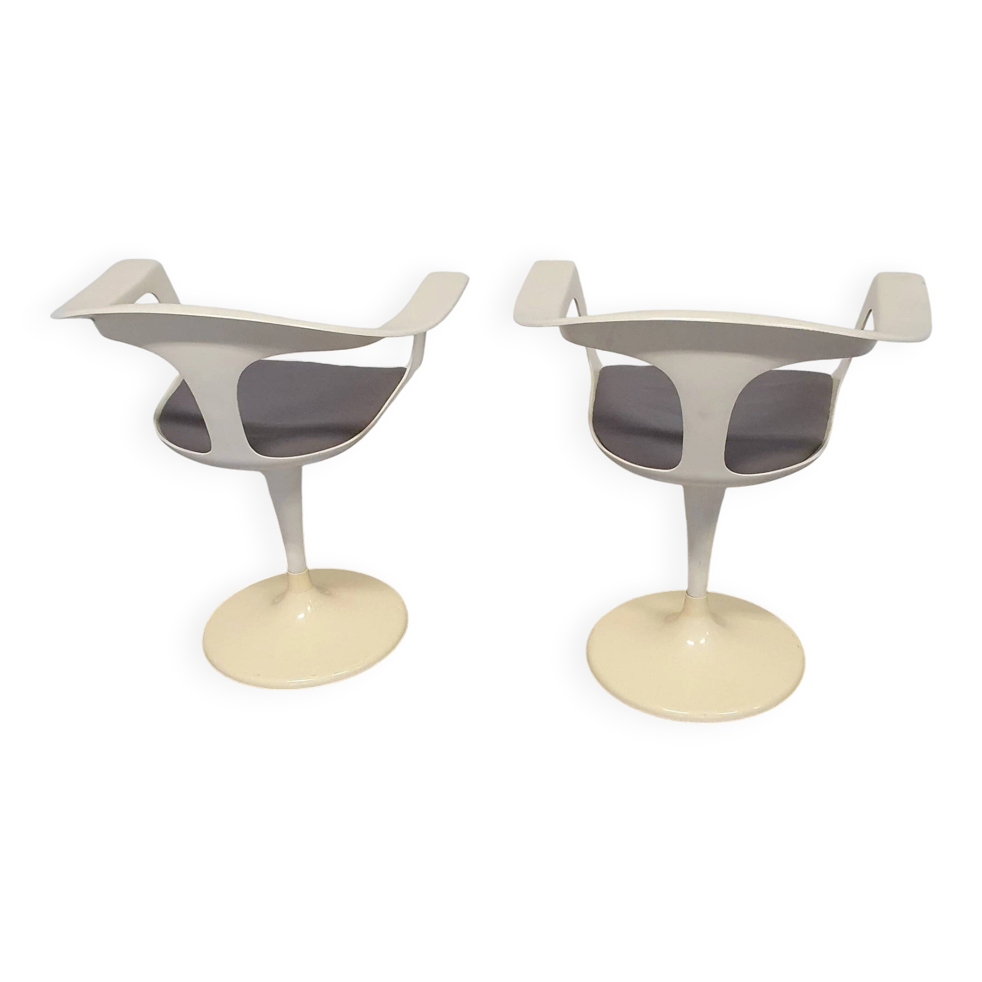 2 x Lusch chair / space age / 1970s