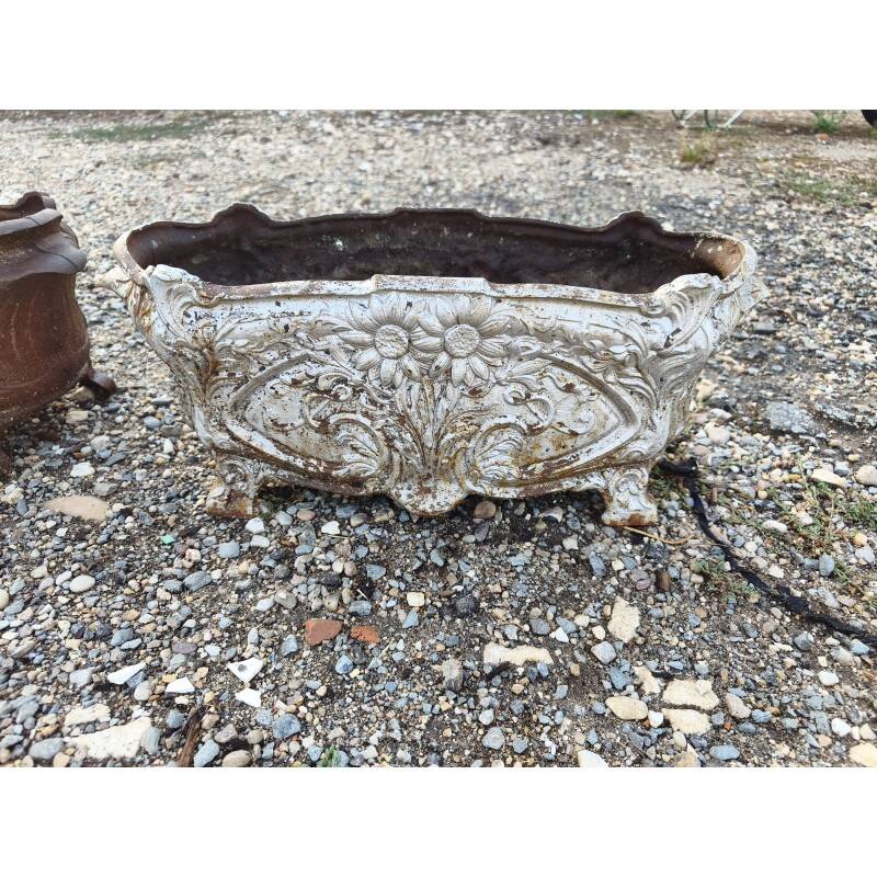 Pair of cast iron planters from 1900 in Charleville - Mézières
