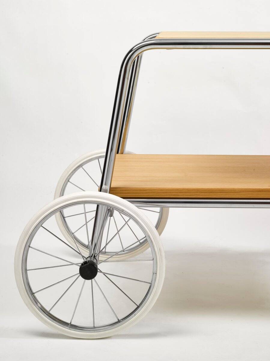 Dessert trolley axa by rudolf netik for slezak factories