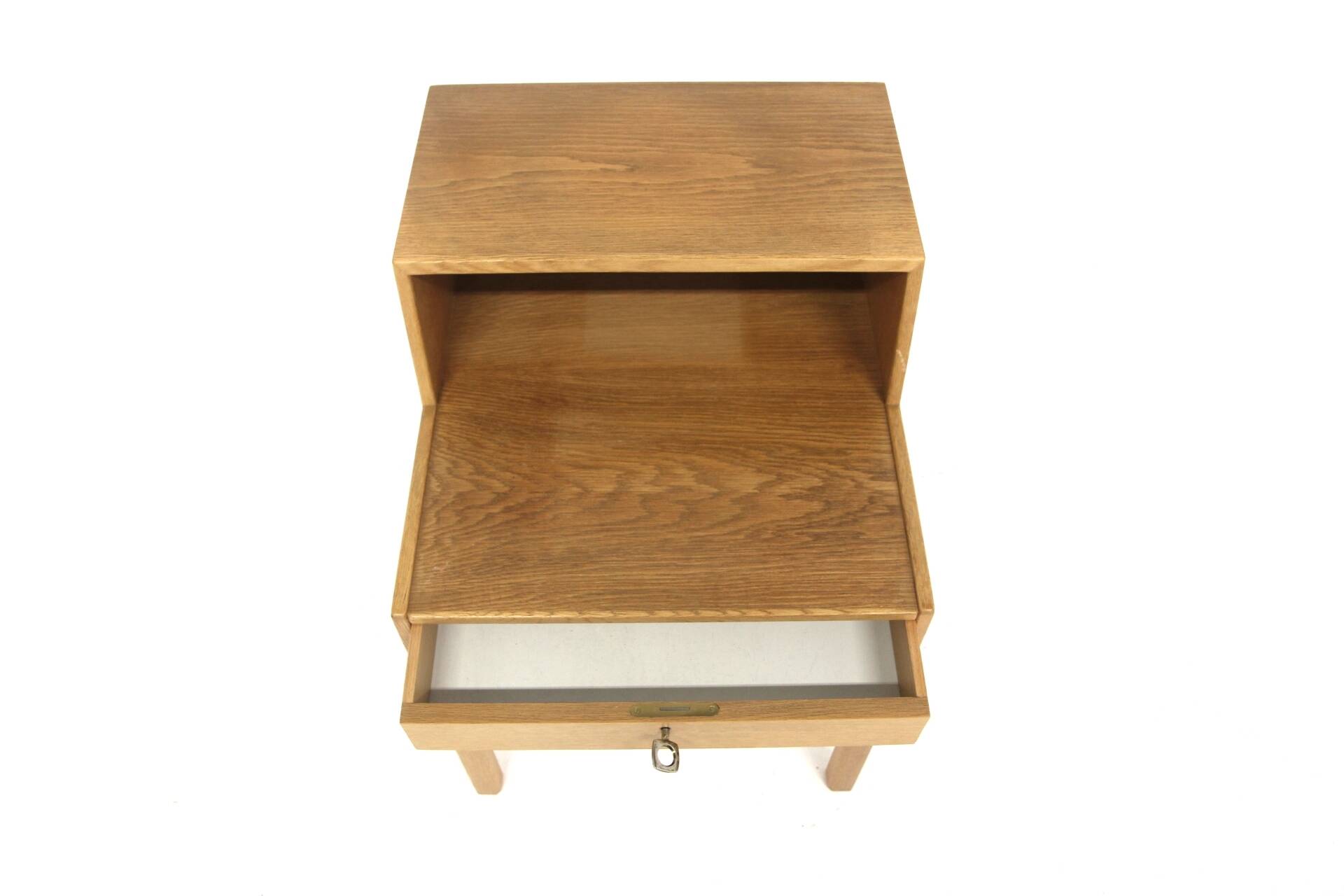 "Casino" bedside table in oak