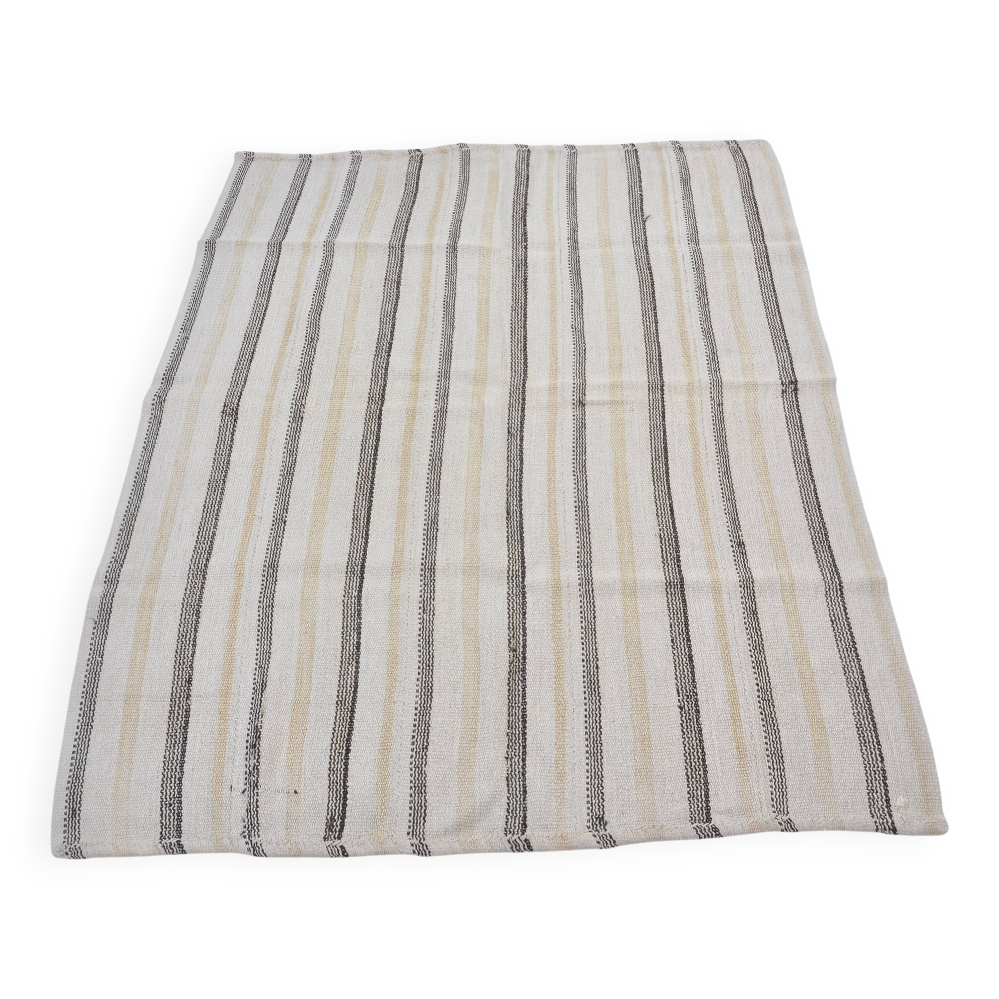 Anatolian Stripe Vintage Hemp Kilim sku 3679