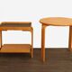 Ikea Vintage Brunabo plywood nesting table - trolley from the eighties