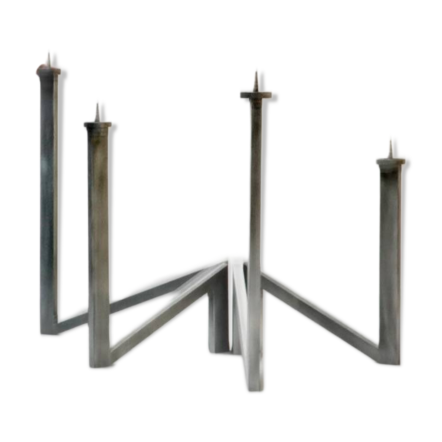 Roger Bonduel, Four-Armed Steel Candlestick