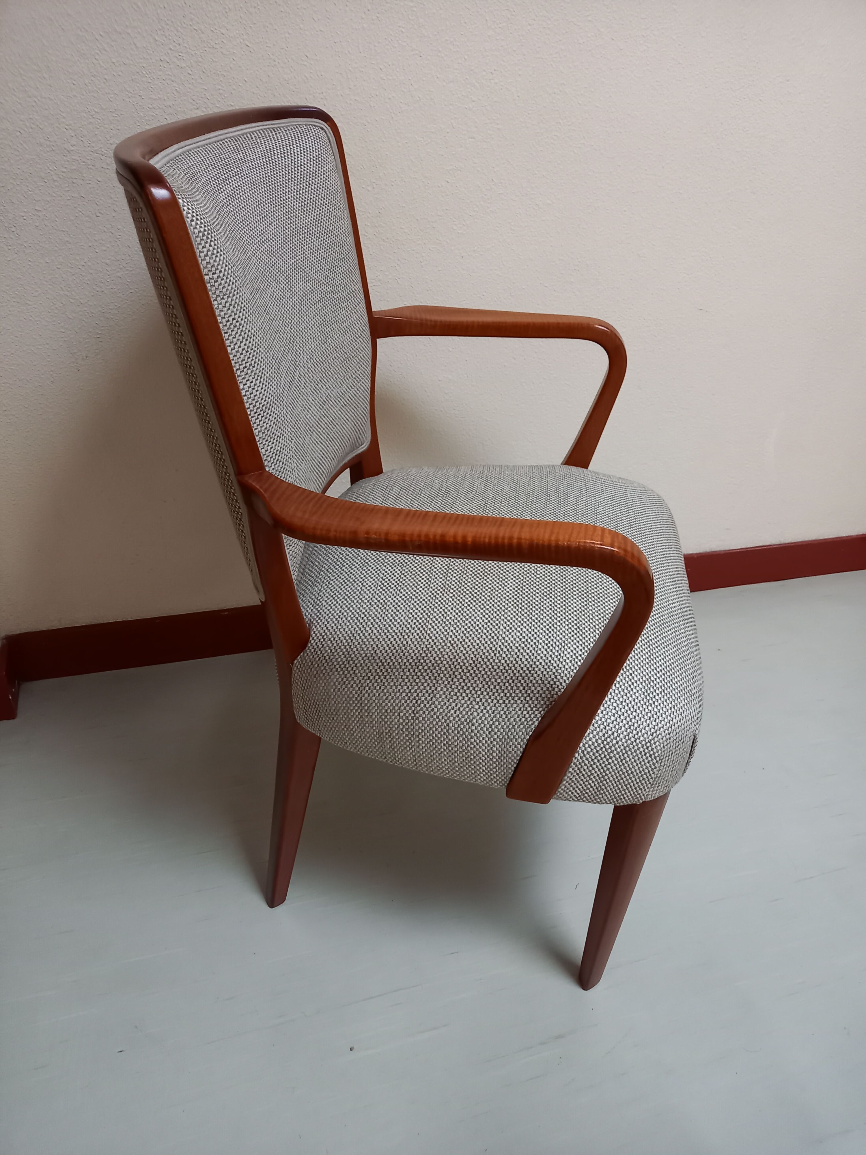 Restored Xl Swedish armchair