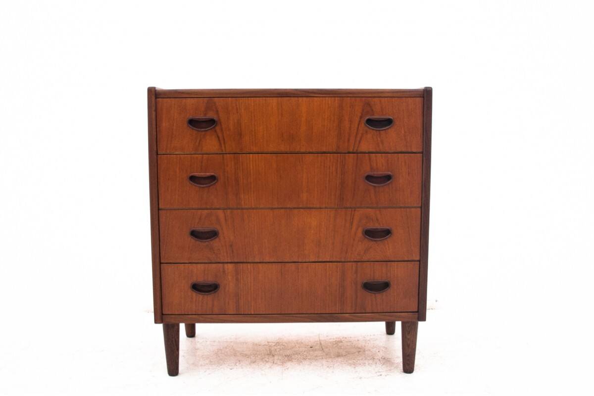 Teak chest of drawers, Denmark, 1960s