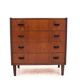 Teak chest of drawers, Denmark, 1960s