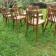 10 Baumann style bistro chairs