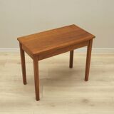 Table basse en teck, design danois, années 1970, production : Danemark