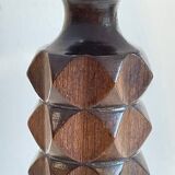 Charles Dudouyt style wooden lamp