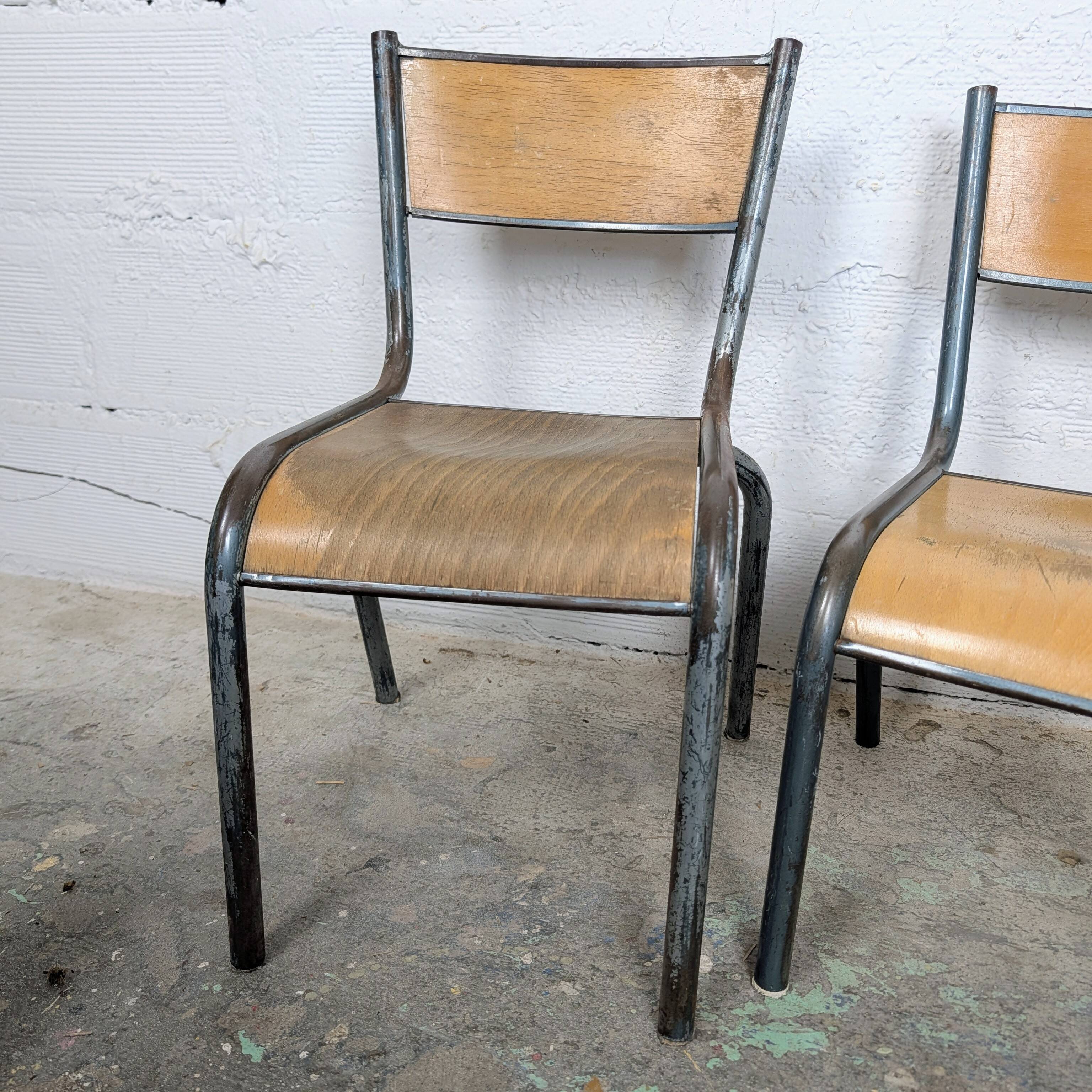 Vintage school chair