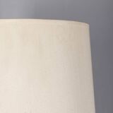 Large vintage 1970s table lamp in chromed metal, Italian design