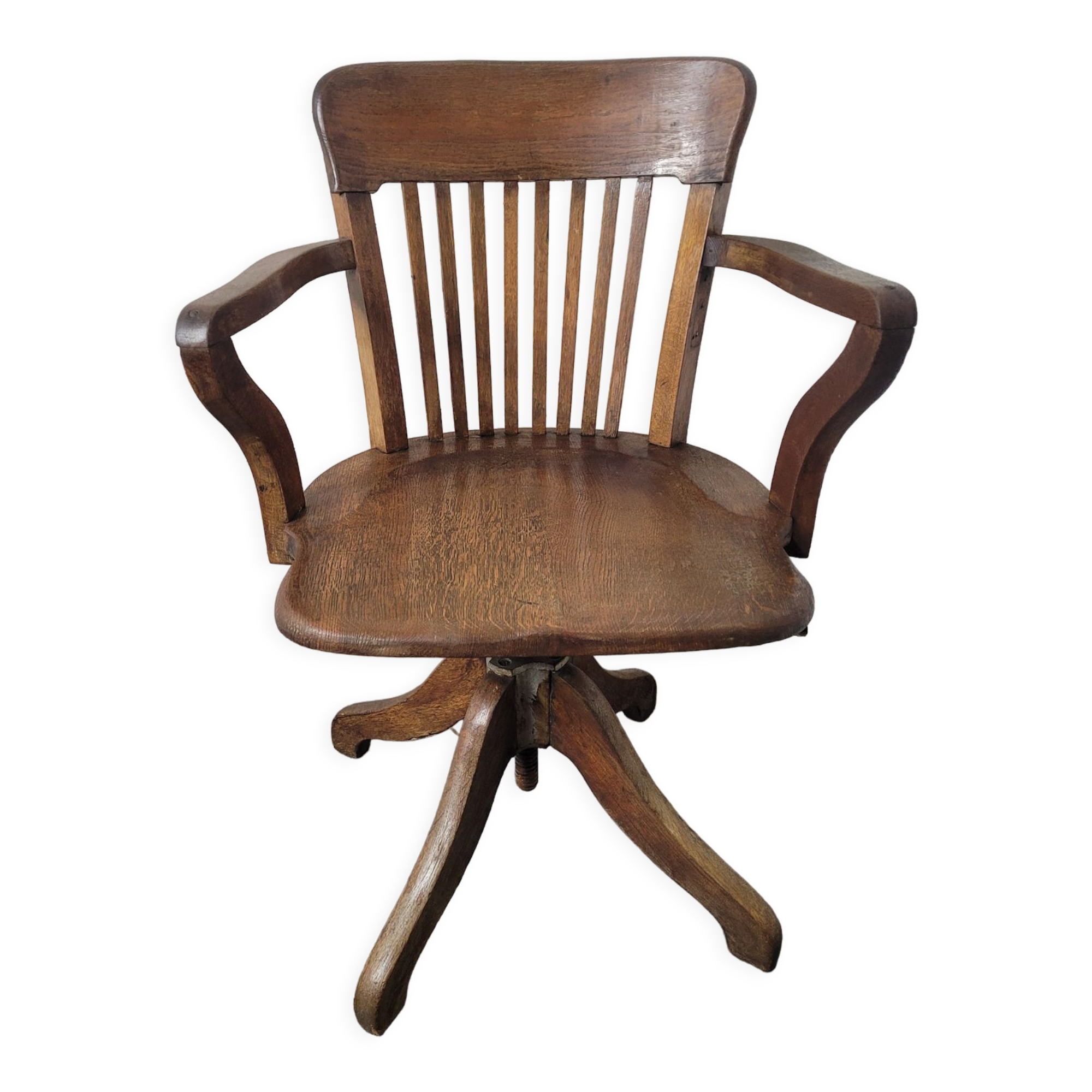 American desk chair in oak