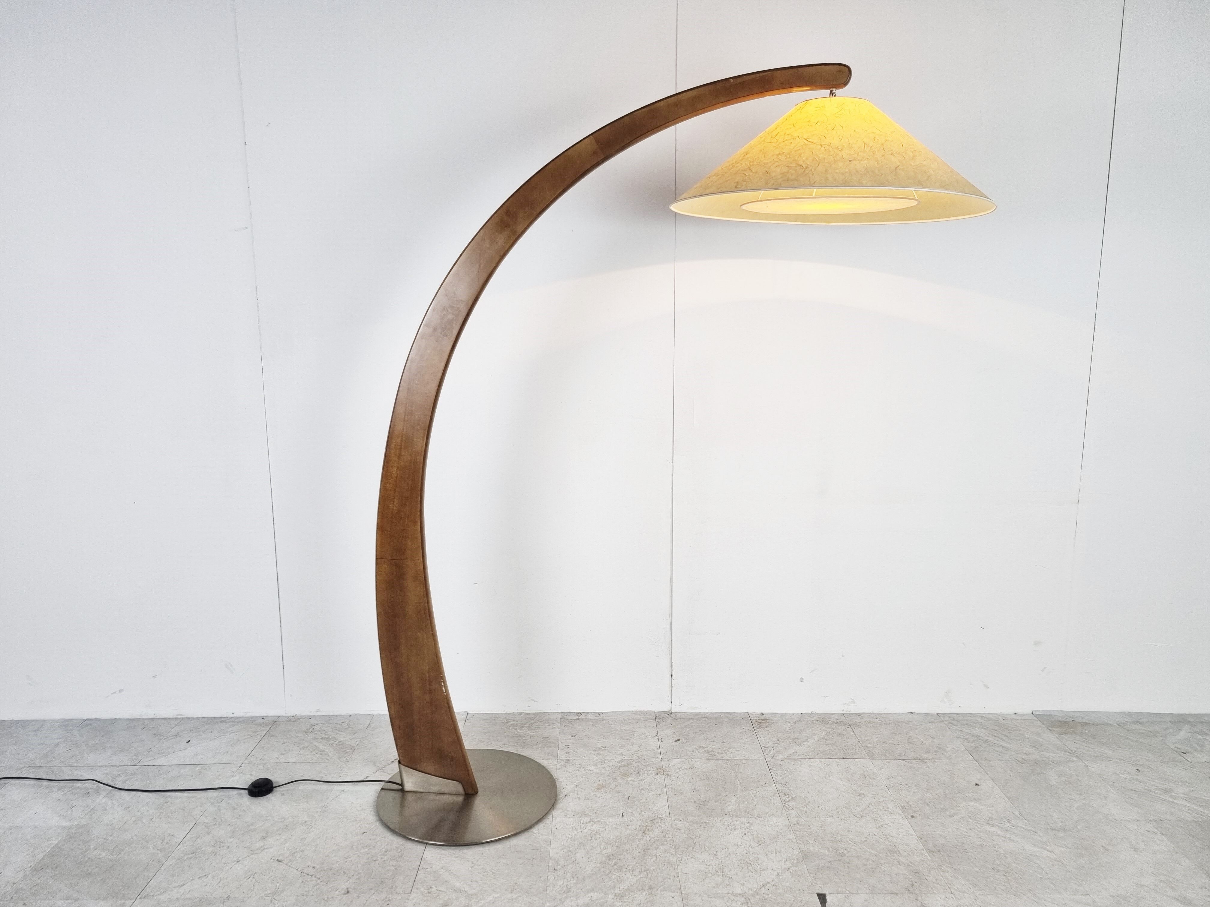 Natuzzi floor lamp, 1990s