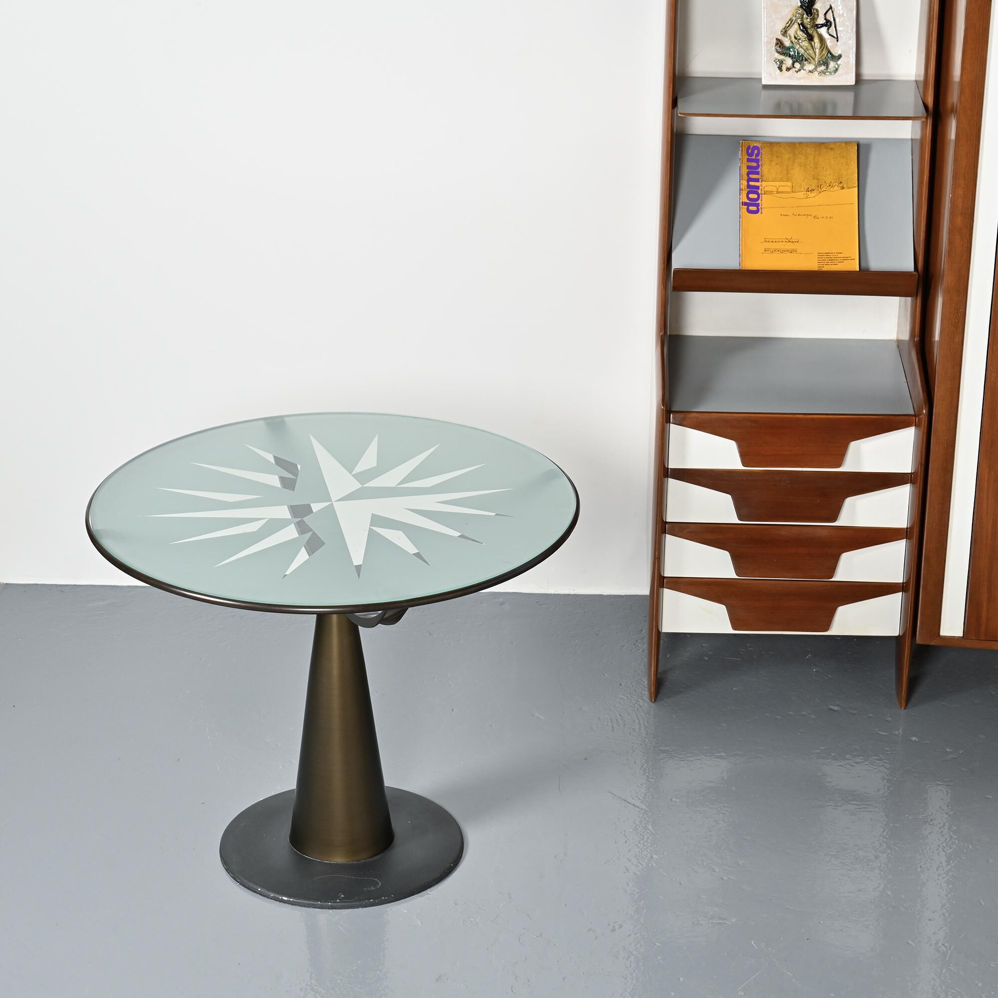 Astrolabe table by Oscar Tusquets for Aleph-Driade, Italy, 1980s