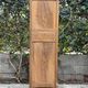 Rare pair of Art Deco glass columns in solid walnut – renovated
