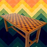 Table en bois vintage