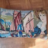 Canvas cushion