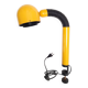 Bright yellow tubular desk lamp from the 80s.