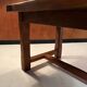 Old farmhouse table in solid oak