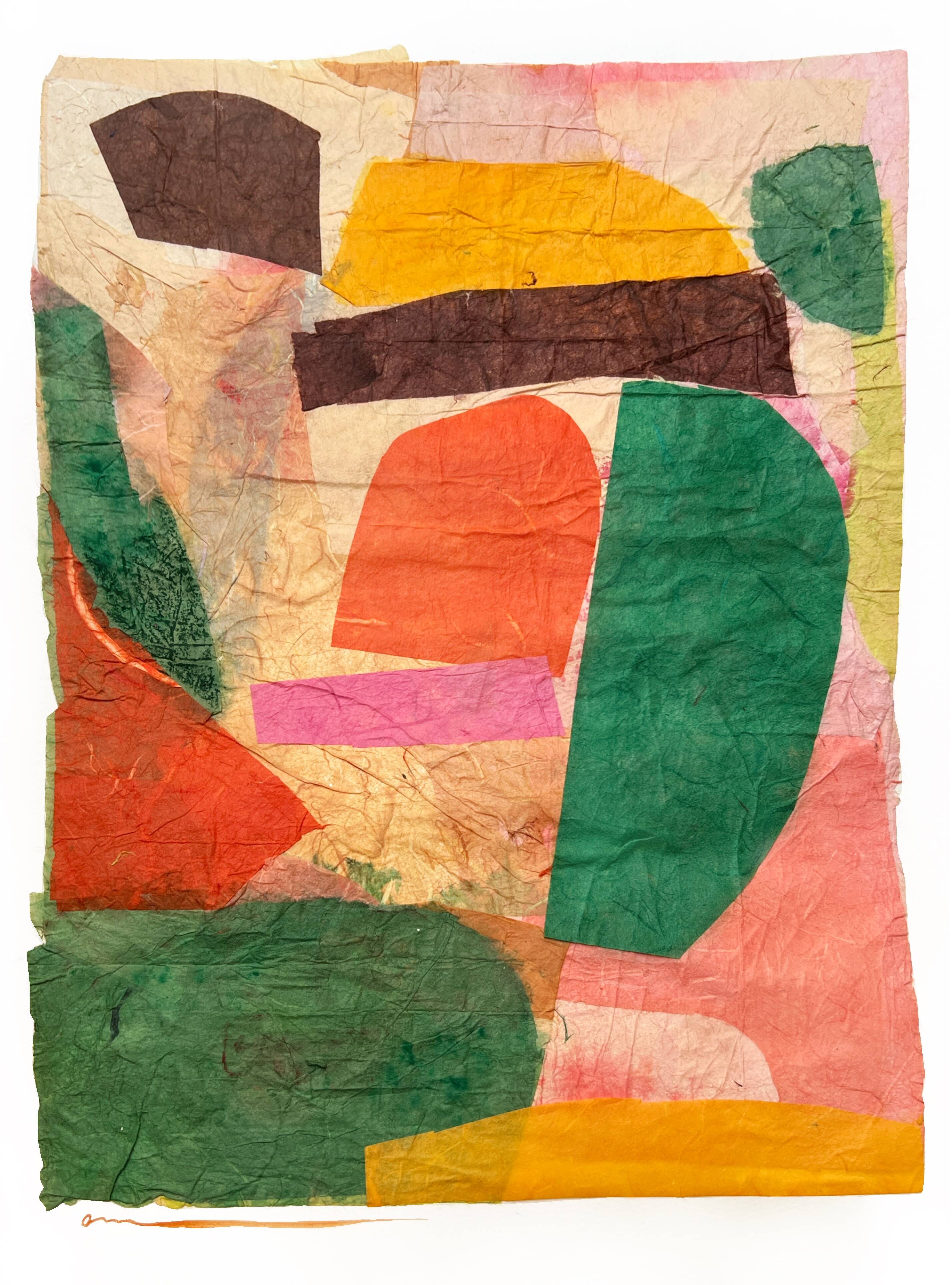 Collage on paper