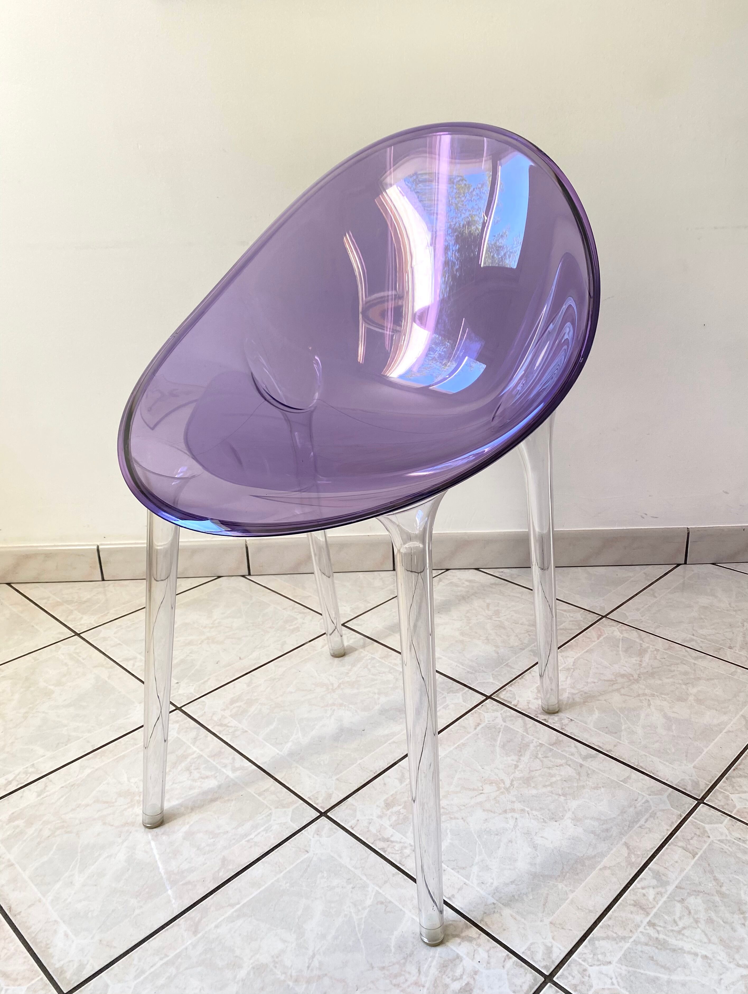 Fauteuil Kartell Mr impossible design Philippe Starck