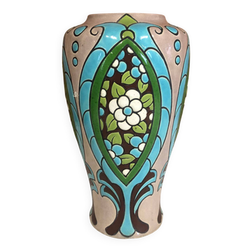Onnaing Faience Vase