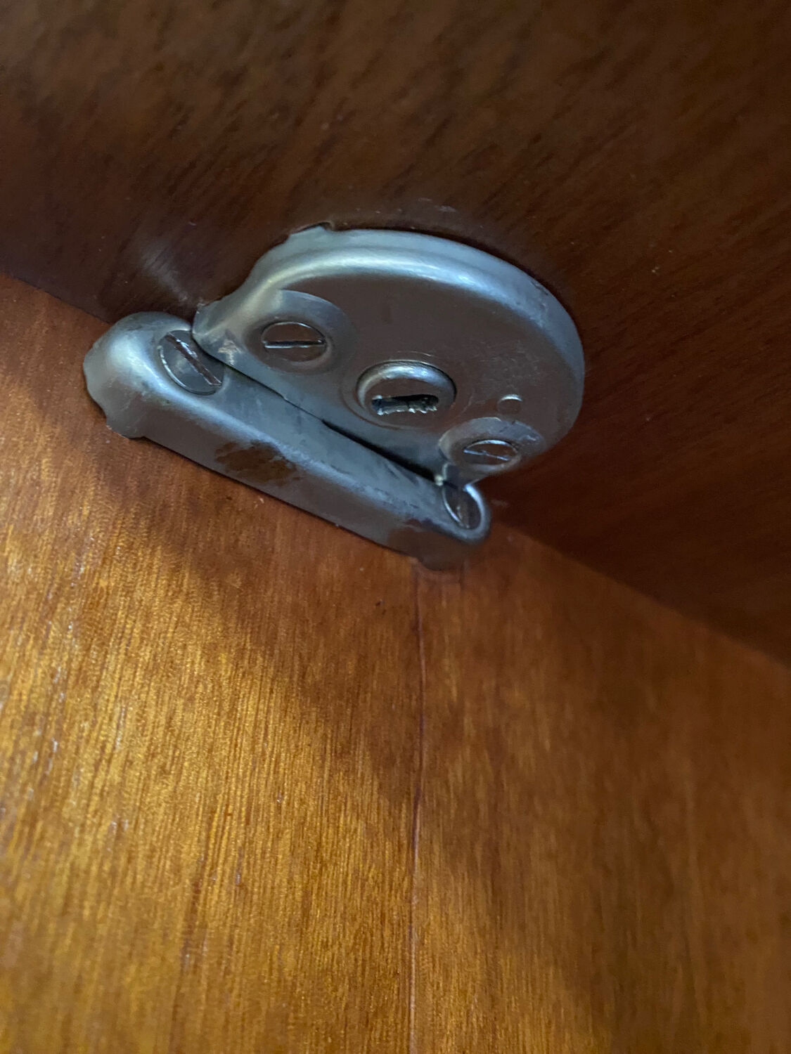 Vintage wardrobe feet compass