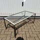 gold-plated brass coffee table