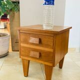 Art Deco oak bedside table from the early 20th century