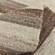 Beige Brown Oversize Vintage Kilim Rug, 322x388Cm