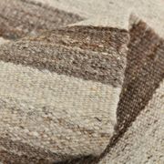 Beige Brown Oversize Vintage Kilim Rug, 322x388Cm