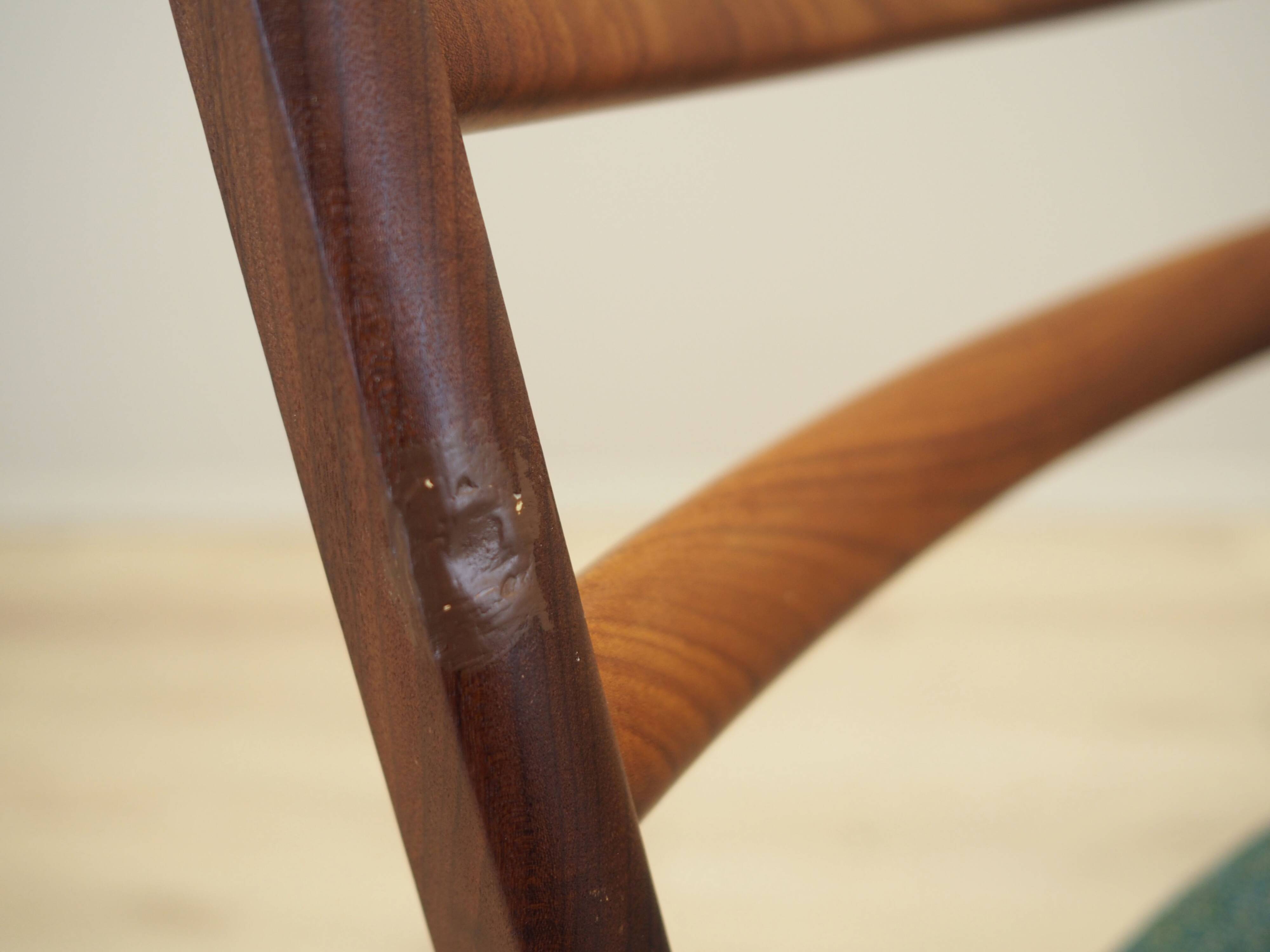 Set of two teak chairs, Danish design, 1970s, production: Denmark