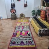 Tapis couloir berbère fait main