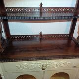 Mahogany sideboard "Napoleon III / Victorian style" from the Baroque period.