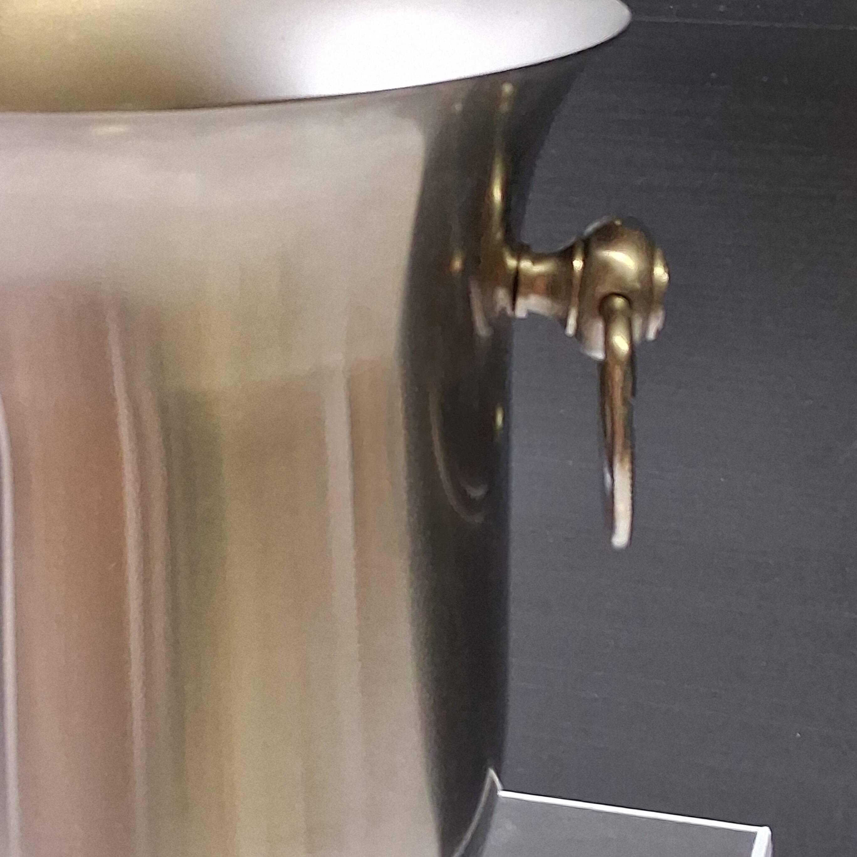Very nice 18/10 stainless steel champagne bucket from Jean Couzon in very good condition.