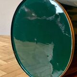 Old enameled sheet metal umbrella stand - duck decoration