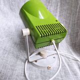 Apple green vintage metal table lamp