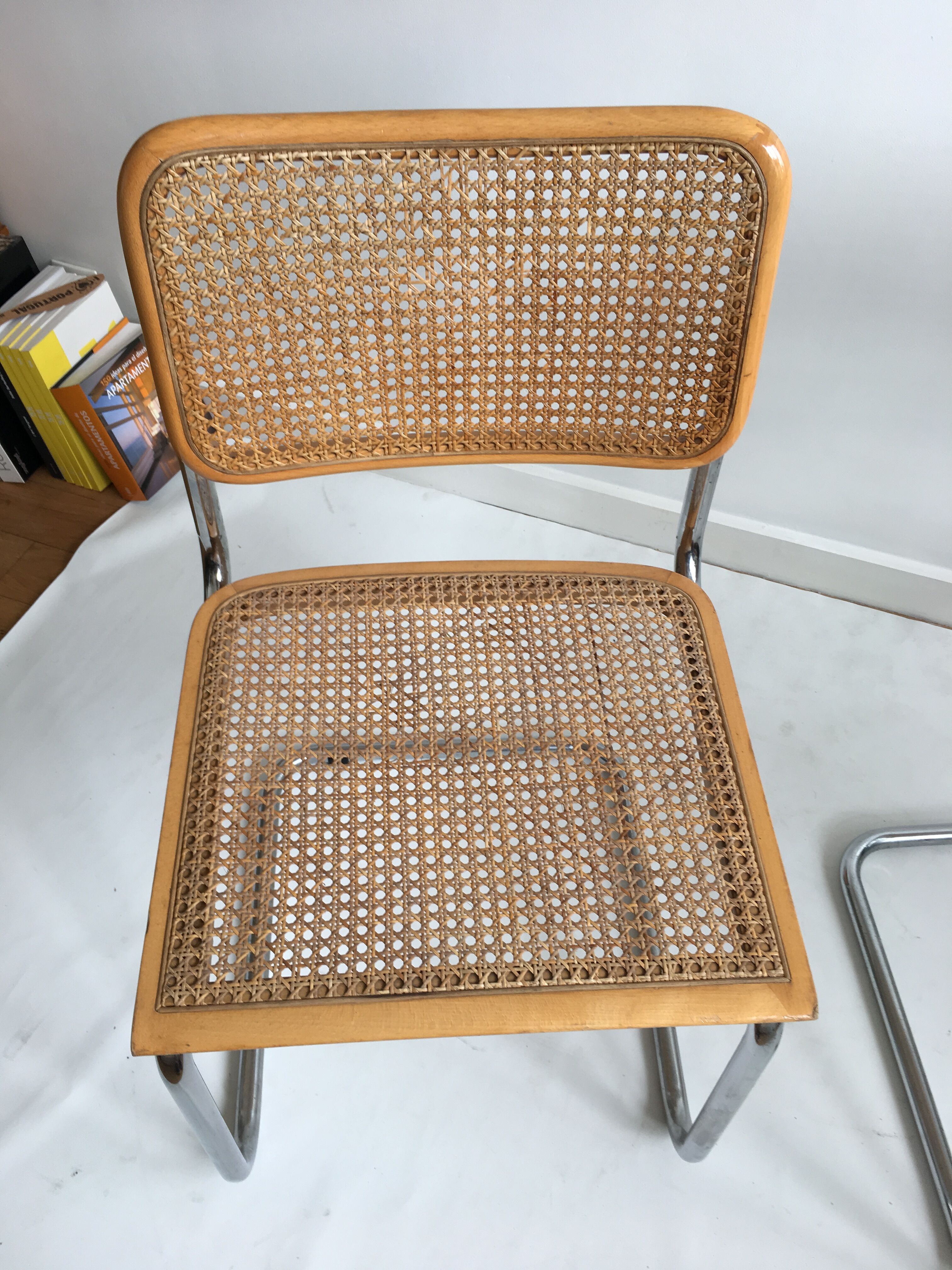 Pair of chairs Marcel Breuer B32