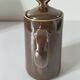 Cafetière ancienne en porcelaine brune – C.P. & Cie, Mehun (fin 19ème)