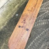 Pair of solid elm benches